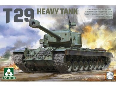 Takom - T29 Heavy Tank, 1/35, 2143 Takom - T29 Heavy Tank, 1/35, 2143