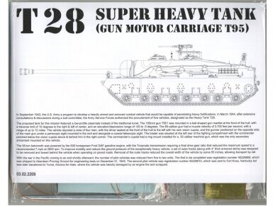 Takom - T28 Super Heavy Tank (Gun Motor Carriage T95), 1/35, 2209 15 Takom - T28 Super Heavy Tank (Gun Motor Carriage T95), 1/35, 2209 15