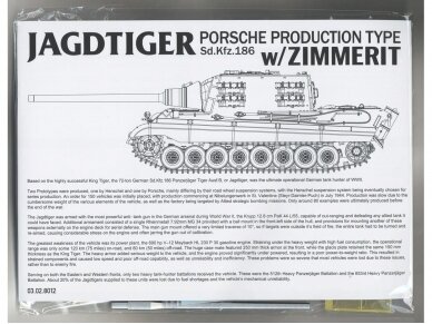 Takom - Jagdtiger Sd.Kfz. 186 Porsche production type w/Zimmerit, 1/35, 8012 12 Takom - Jagdtiger Sd.Kfz. 186 Porsche production type w/Zimmerit, 1/35, 8012 12