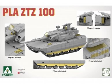 Takom - PLA ZTZ 100, 1/35, 2222 4 Takom - PLA ZTZ 100, 1/35, 2222 4