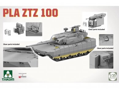 Takom - PLA ZTZ 100, 1/35, 2222 3 Takom - PLA ZTZ 100, 1/35, 2222 3