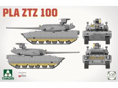Takom - PLA ZTZ 100, 1/35, 2222 2 Takom - PLA ZTZ 100, 1/35, 2222 2
