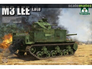 Takom - US Medium Tank M3 Lee (Late), 1/35, 2087