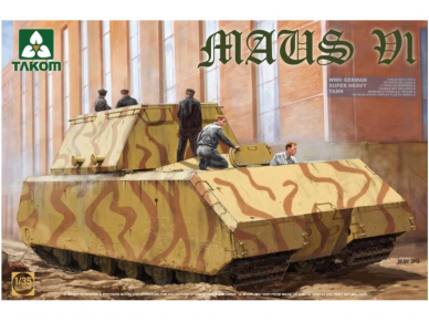 Takom - WWII German Super Heavy Tank Maus V1, 1/35, 2049 Takom - WWII German Super Heavy Tank Maus V1, 1/35, 2049