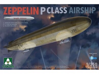 Takom - Zeppelin P Class Airship, 1/350, 6002 Takom - Zeppelin P Class Airship, 1/350, 6002