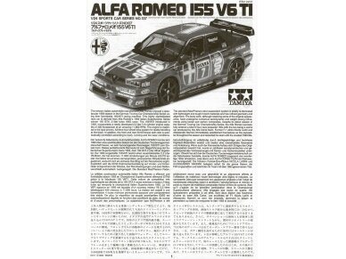 Tamiya - Alfa Romeo 155 V6 TI, 1/24, 24137 2