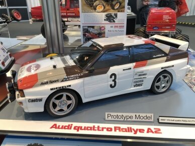 Tamiya - Radijo bangomis valdomas (RC) Audi Quattro Rally A2 (TT-02), 1/10, 58667 1