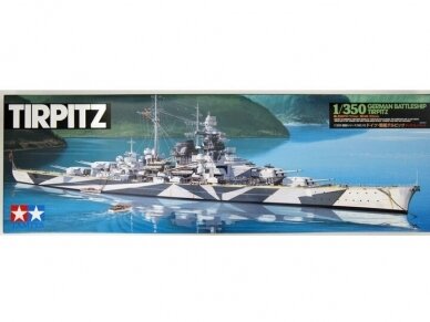 Tamiya - Tirpitz German Battleship, 1/350, 78015