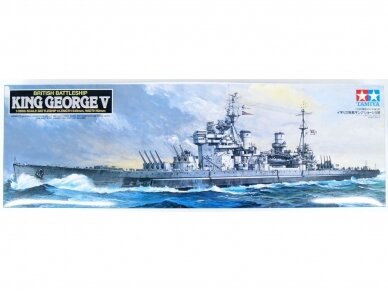 Tamiya - British Battleship King George V, 1/350, 78010