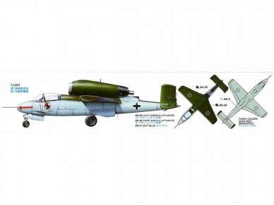 Tamiya - Heinkel He162 A-2 "Salamander", 1/48, 61097 5