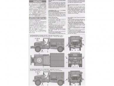 Tamiya - U.S. 2.5 Ton 6X6 Cargo Truck, 1/35, 35218 4