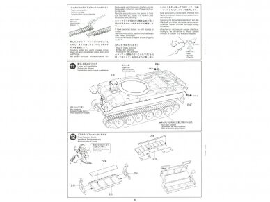 Tamiya - British main battle tank Challenger 1 Mk.3, 1/35, 35154 13 Tamiya - British main battle tank Challenger 1 Mk.3, 1/35, 35154 13