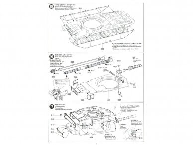 Tamiya - British main battle tank Challenger 1 Mk.3, 1/35, 35154 15 Tamiya - British main battle tank Challenger 1 Mk.3, 1/35, 35154 15