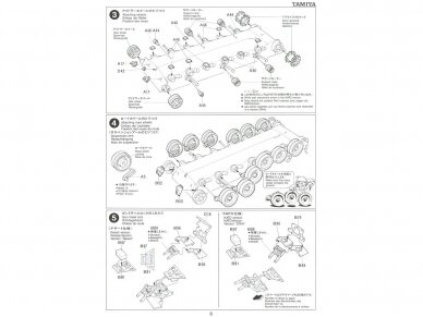 Tamiya - British main battle tank Challenger 1 Mk.3, 1/35, 35154 10 Tamiya - British main battle tank Challenger 1 Mk.3, 1/35, 35154 10