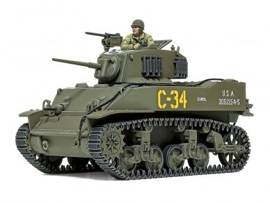 Tamiya - U.S. Light Tank M5A1 Stuart, 1/48, 32606 1 Tamiya - U.S. Light Tank M5A1 Stuart, 1/48, 32606 1