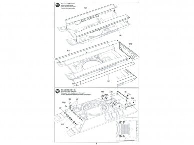 Tamiya - British Tank Destroyer M10 II C 17pdr SP Achilles, 1/35, 35366 16