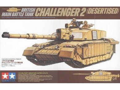 Tamiya - British Main Battle Tank Challenger 2, 1/35, 35274 Tamiya - British Main Battle Tank Challenger 2, 1/35, 35274