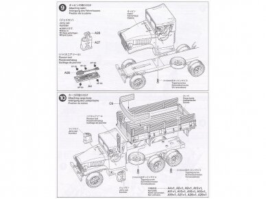 Tamiya - U.S. 2.5 Ton 6x6 Cargo Truck, 1/48, 32548 11