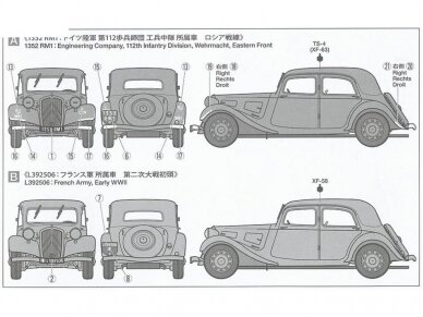 Tamiya - Citroen Traction 11CV, 1/35, 35301 3 Tamiya - Citroen Traction 11CV, 1/35, 35301 3
