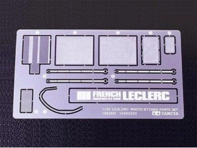 Tamiya - Modern French LeClerc 2 PhotoEtched Parts, 1/35, 35280 1