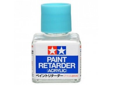 Tamiya - Paint Retarder (Acrylic) Aeglustaja värvide kuivatamiseks (akrüül), 40ml, 87114