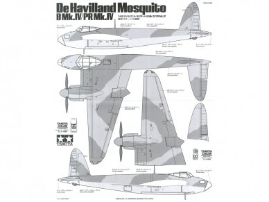 Tamiya - De Havilland Mosquito B Mk.IV/PR Mk.IV, 1/48, 61066 10 Tamiya - De Havilland Mosquito B Mk.IV/PR Mk.IV, 1/48, 61066 10