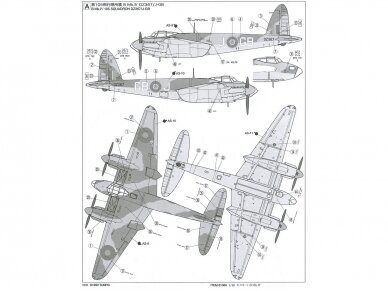 Tamiya - De Havilland Mosquito B Mk.IV/PR Mk.IV, 1/48, 61066 8 Tamiya - De Havilland Mosquito B Mk.IV/PR Mk.IV, 1/48, 61066 8