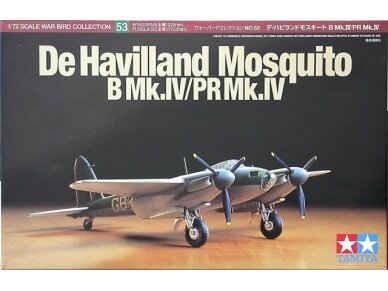Tamiya - De Havilland Mosquito B Mk.IV/PR Mk.IV, 1/72, 60753 Tamiya - De Havilland Mosquito B Mk.IV/PR Mk.IV, 1/72, 60753