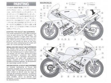Tamiya - Ducati 888 Superbike Racer, 1/12, 14063 5
