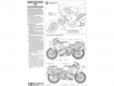 Tamiya - Yamaha RZV500R, 1/12, 14037 4 Tamiya - Yamaha RZV500R, 1/12, 14037 4