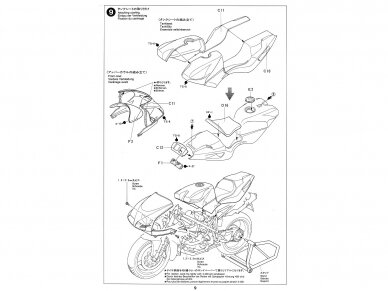 Tamiya - Ducati 916, 1/12, 14068 14 Tamiya - Ducati 916, 1/12, 14068 14