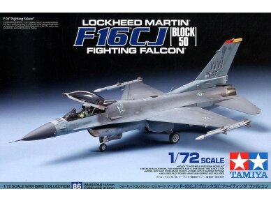 Tamiya - F-16CJ Fighting Falcon, 1/72, 60786 Tamiya - F-16CJ Fighting Falcon, 1/72, 60786