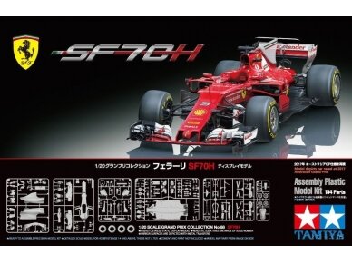 Tamiya - Ferrari SF70H, 1/20, 20068