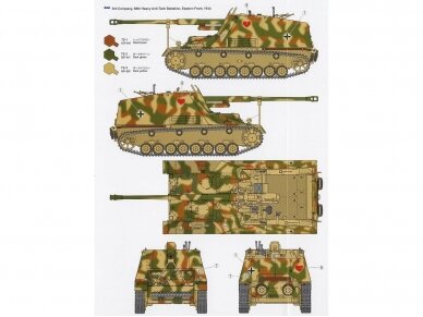 Tamiya - Nashorn 8.8cm Pak43/1 auf Geschützwagen III/IV(Sd.Kfz.164), 1/35, 35335 12 Tamiya - Nashorn 8.8cm Pak43/1 auf Geschützwagen III/IV(Sd.Kfz.164), 1/35, 35335 12
