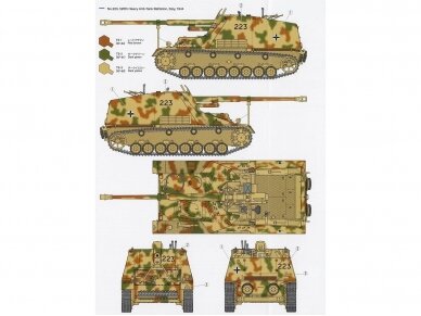Tamiya - Nashorn 8.8cm Pak43/1 auf Geschützwagen III/IV(Sd.Kfz.164), 1/35, 35335 13