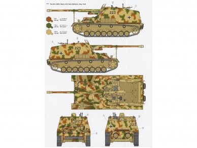 Tamiya - Nashorn 8.8cm Pak43/1 auf Geschützwagen III/IV(Sd.Kfz.164), 1/35, 35335 13 Tamiya - Nashorn 8.8cm Pak43/1 auf Geschützwagen III/IV(Sd.Kfz.164), 1/35, 35335 13