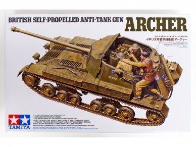 Tamiya - British Self-Propelled Anti-Tank Gun Archer, 1/35, 35356 Tamiya - British Self-Propelled Anti-Tank Gun Archer, 1/35, 35356