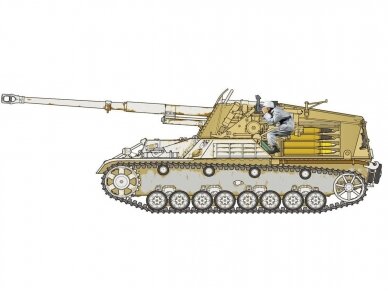 Tamiya - Nashorn 8.8cm Pak43/1 auf Geschützwagen III/IV(Sd.Kfz.164), 1/35, 35335 15 Tamiya - Nashorn 8.8cm Pak43/1 auf Geschützwagen III/IV(Sd.Kfz.164), 1/35, 35335 15