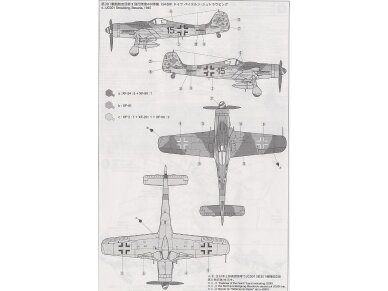 Tamiya - Focke-Wulf Fw190 D9, 1/72, 60751 5