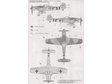 Tamiya - Focke-Wulf Fw190 D9, 1/72, 60751 6