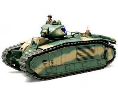 Tamiya - Franch Battle Tank B1 bis, 1/35, 35282 1