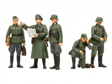 Tamiya - German Field Commander Set (5 figures), 1/35, 35298 2