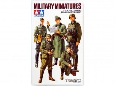 Tamiya - German Field Commander Set (5 figures), 1/35, 35298