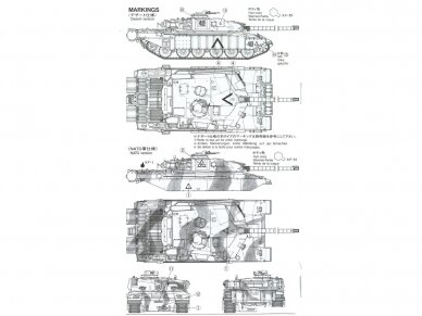 Tamiya - British main battle tank Challenger 1 Mk.3, 1/35, 35154 7 Tamiya - British main battle tank Challenger 1 Mk.3, 1/35, 35154 7