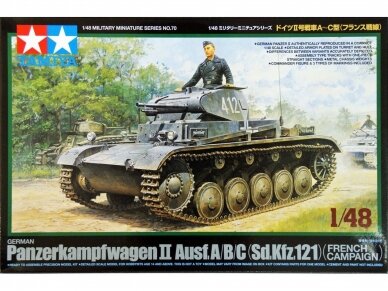 Tamiya - German Panzerkampfwagen II Ausf. A/B/C (Sd.Kfz. 121) (French Campaign), 1/48, 32570
