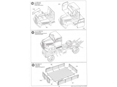 Tamiya - German 3ton 4x2 Cargo Truck, 1/48, 32585 12