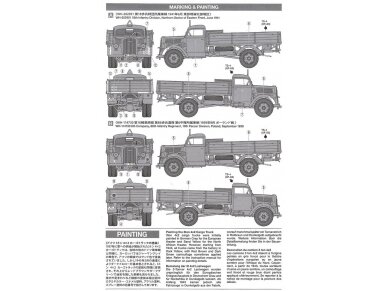 Tamiya - German 3ton 4x2 Cargo Truck, 1/48, 32585 8