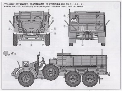 Tamiya - German 6x4 Truck Krupp Protze L2H143, 1/48, 32534 5