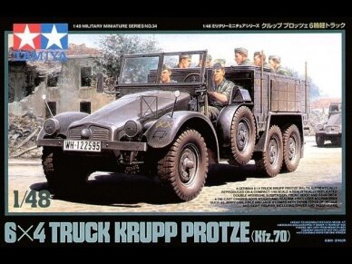 Tamiya - German 6x4 Truck Krupp Protze L2H143, 1/48, 32534