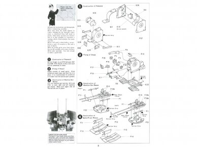 Tamiya - German 8 ton Semi Track 20mm Flakvierling Sd.Kfz 7/1, 1/35, 35050 7 Tamiya - German 8 ton Semi Track 20mm Flakvierling Sd.Kfz 7/1, 1/35, 35050 7